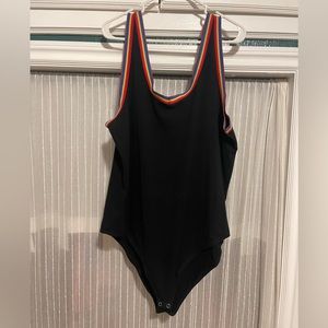 Rainbow Trim Bodysuit